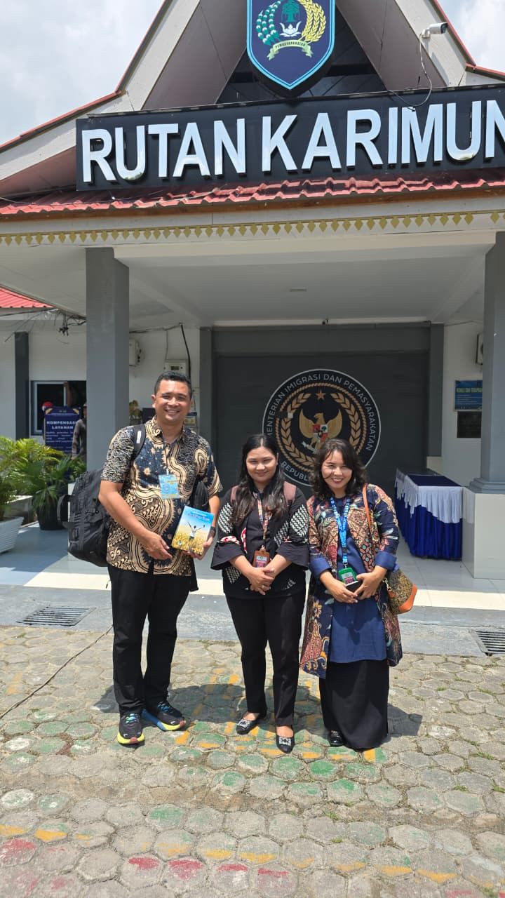Tim ICM membawa modul BSIB ke Rutan Karimun