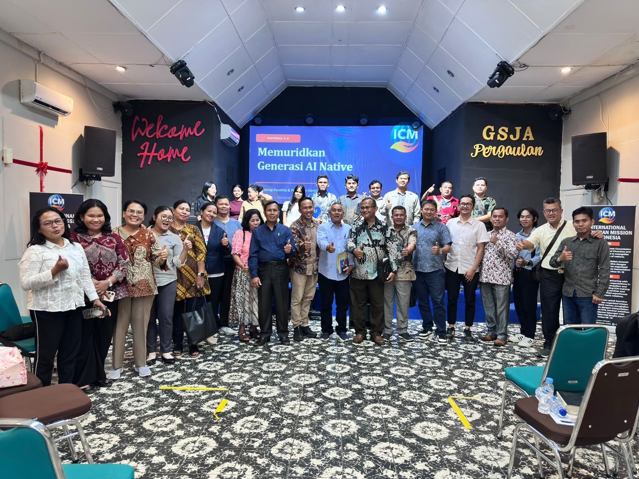 Workshop pendeta dan pemimpin gereja bersama ICM Indonesia